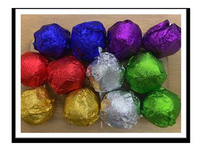 Madina Tamria Date Balls Covered With Sweets & Chocolate