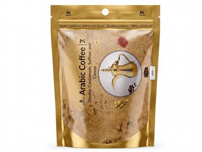 Madina Arabic Coffee With Extra Cardamom, Cloves & Zaffran