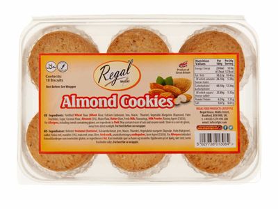 Egg Free Almond Cookies