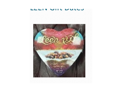 Leen Premium Mix Date In Sweet Heart Gift Tin