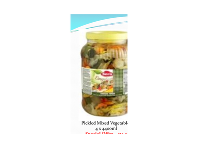 Pickled Mixed Vegetables