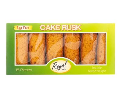 Cake Rusk Egg Free 18pcs
