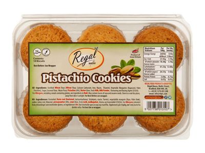 Egg Free Pistachio Cookies