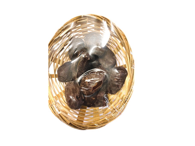 Madina Chocolate Date in Bamboo Basket
