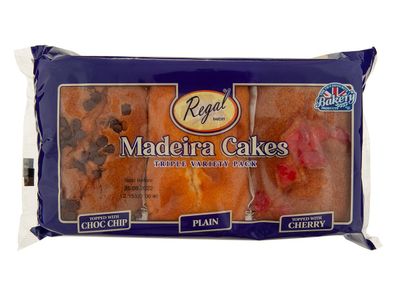 Triple Pack Madeira Cakes