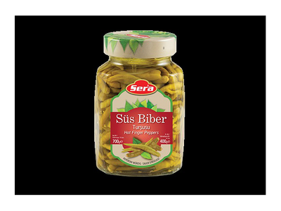 SERA Pickled Hot Finger Peppers