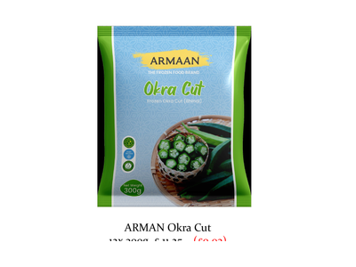 Arman Okra Cut
