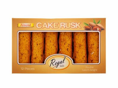 Almond Cake Rusk Tray 12pc