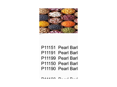 SARA Pearl Barley