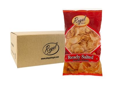 Ready Salted Crisps x7