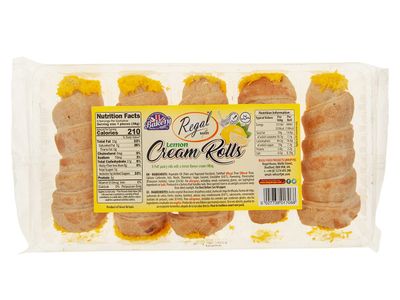 Lemon Cream Rolls