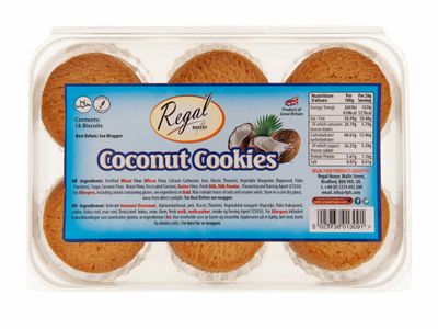 Egg Free Coconut Cookies