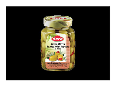 SERA Green Olives Stuffed with Pepper