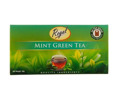 Mint Green Tea (Tea Bags)